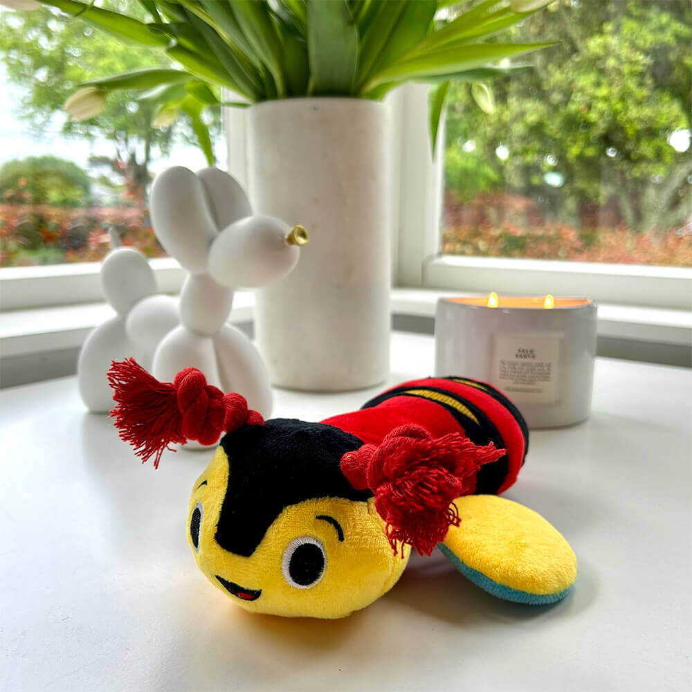 Buzzy Bee Plush Dog Toy