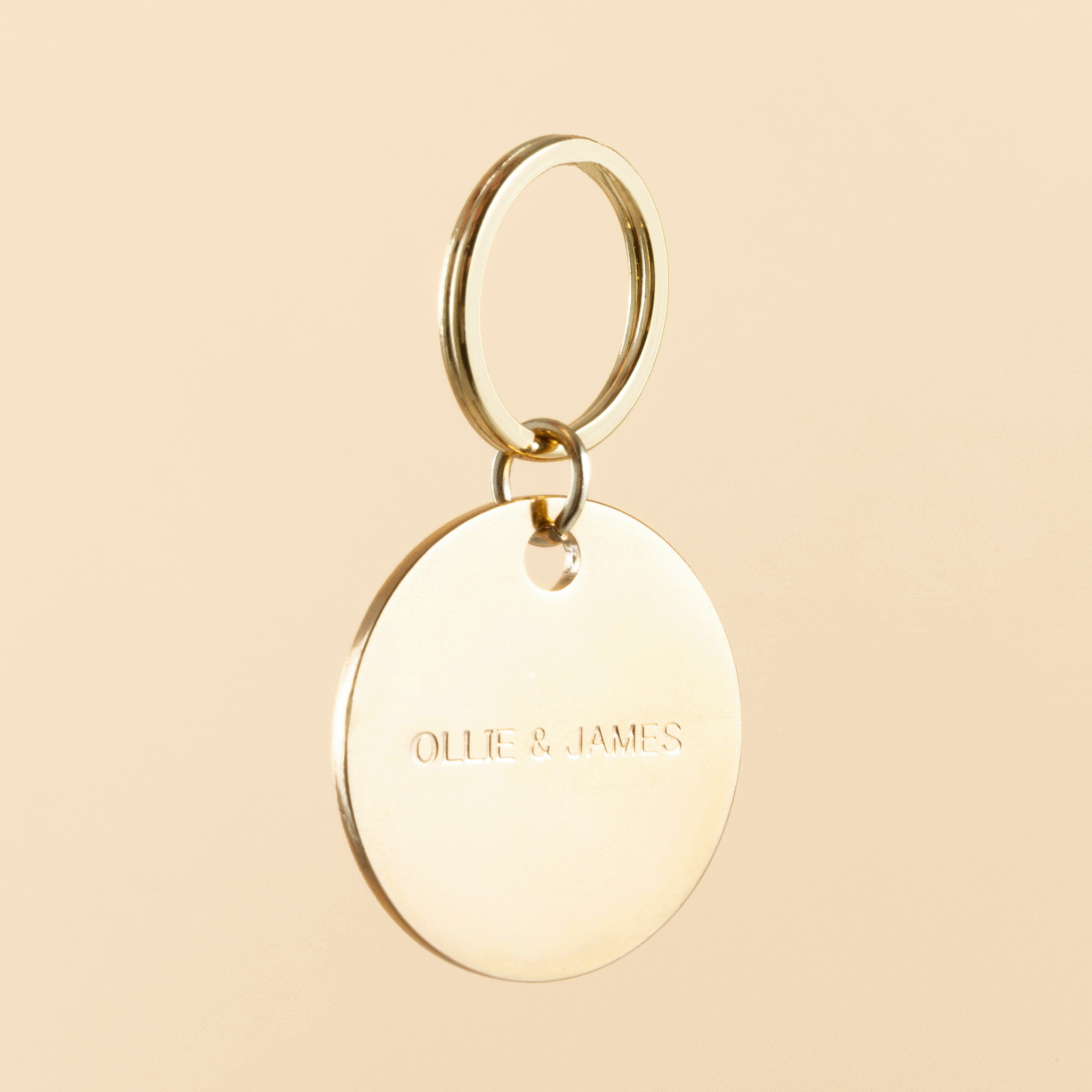 Personalised Dog ID Charm OLLIE JAMES