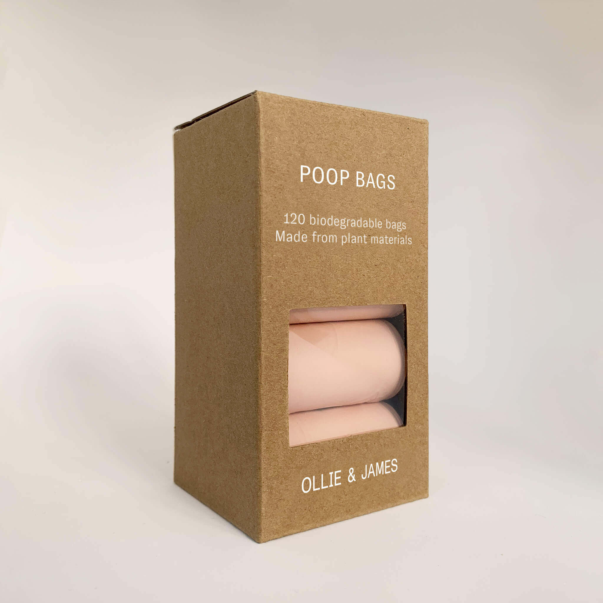Dog Poop Bags - Biodegradable - Compostable - OLLIE & JAMES